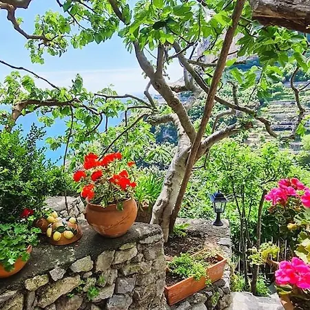 Casa Sopramare Casa Panoramica Con Giardino Αμάλφι